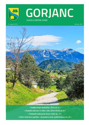 Številka 180, avgust 2025